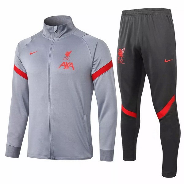 Survetement Liverpool 2020-21 Gris Noir